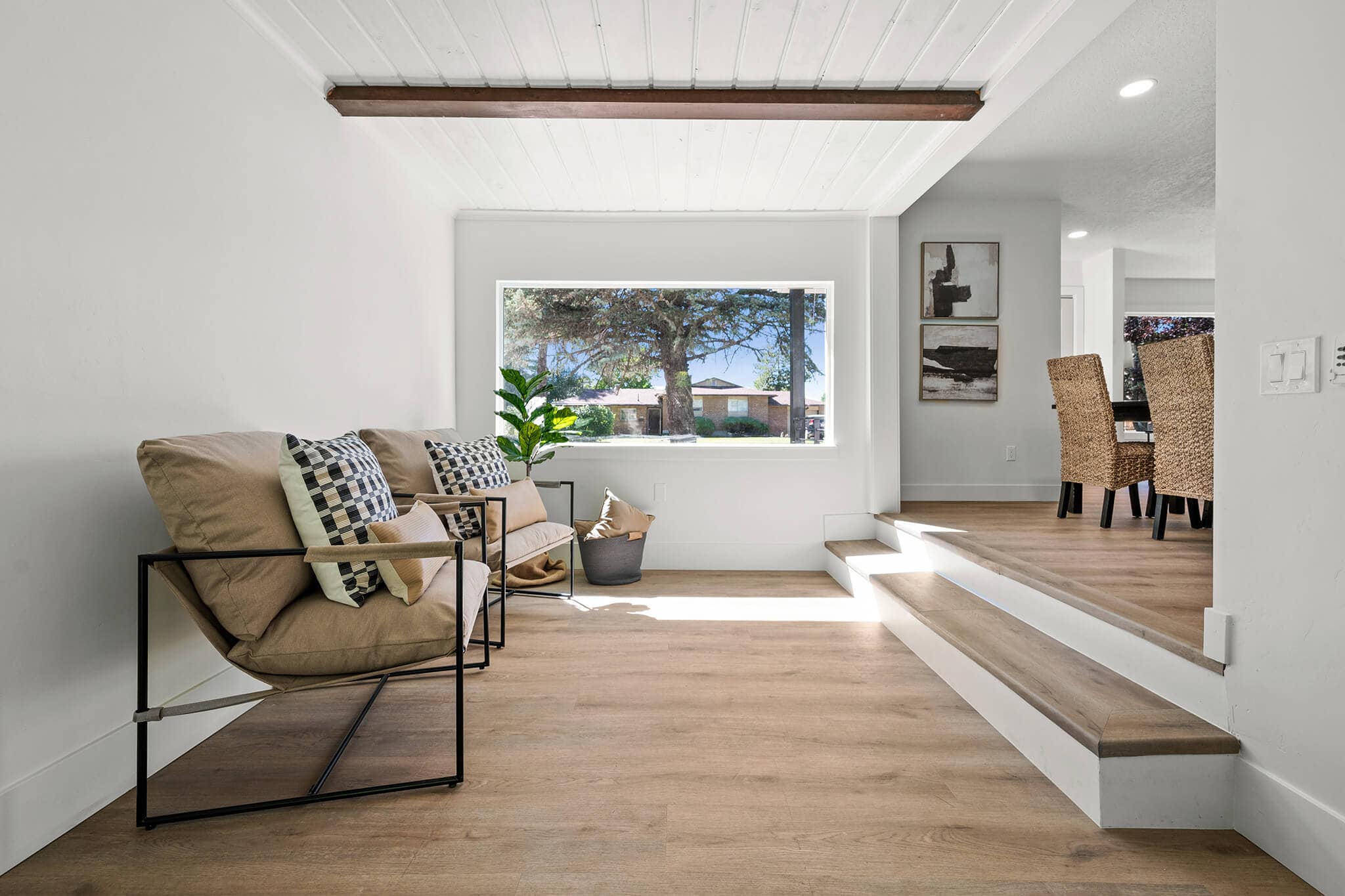 Luxury Vinyl Flooring using arroyo dune